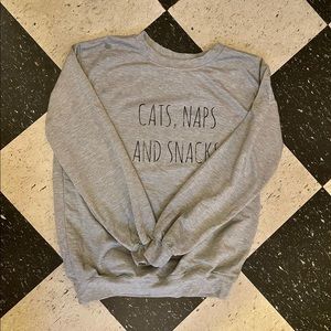 Women’s Cats Naps and Snacks Sweater